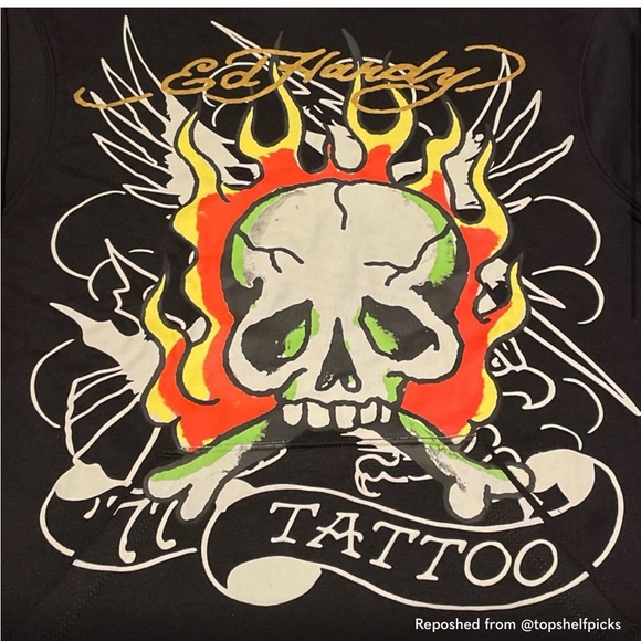 Ed Hardy hoodie. Sweatshirt NWT - Picture 3 of 4